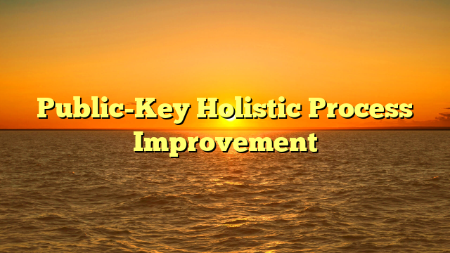 Public-Key Holistic Process Improvement